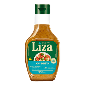 MOLHO P/SALADA LIZA 234ML CASEIRO MOLHO P/SALADA LIZA 234ML CASEIRO