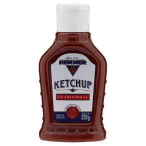 KETCHUP HEMMER 320G TRADICIONAL KETCHUP HEMMER 320G TRADICIONAL