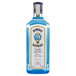 GIN INGLES BOMBAY SAPPHIRE GARRAFA 750ML GIN INGLES BOMBAY SAPPHIRE GARRAFA 750ML