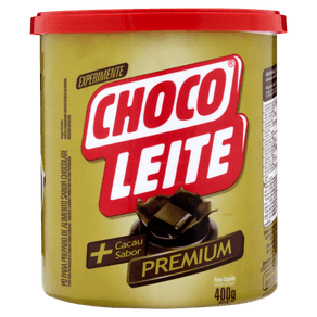 ACHOCOLATADO EM PÓ CHOCOLEITE PREMIUM POTE 400G