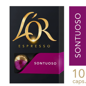 CÁPSULA DE CAFÉ ESPRESSO SONTUOSO L'OR 52G CÁPSULA DE CAFÉ ESPRESSO SONTUOSO L'OR 52G