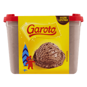 SORVETE AO LEITE GAROTO 1,5L