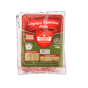 LINGUIÇA OLHO BLUMENAU MOÍDA 200G