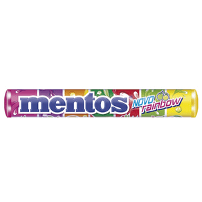 GOMA DE MASCAR MENTOS 37,5G STICK STICK RAINBOW GOMA DE MASCAR MENTOS 37,5G STICK STICK RAINBOW