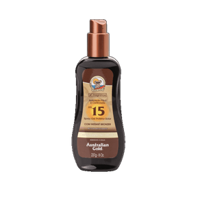 PROTETOR SOLAR BRONZEADOR FPS15 AUSTRALIAN GOLD 237ML PROTETOR SOLAR BRONZEADOR FPS15 AUSTRALIAN GOLD 237ML