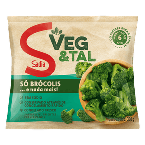BRÓCOLIS VEG & TAL CONGELADO SADIA 300G BRÓCOLIS VEG & TAL CONGELADO SADIA 300G