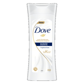 LOÇÃO HIDRATANTE CORPORAL NUTRIÇÃO ESSENCIAL DOVE 400ML LOÇÃO HIDRATANTE CORPORAL NUTRIÇÃO ESSENCIAL DOVE 400ML