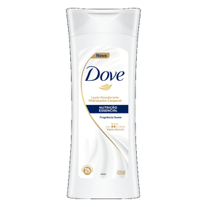 LOÇÃO HIDRATANTE CORPORAL NUTRIÇÃO ESSENCIAL DOVE 400ML