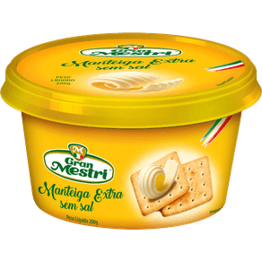 MANTEIGAGRANMESTRIPOTE200GRS-SAL MANTEIGAGRANMESTRIPOTE200GRS-SAL