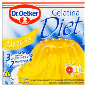 GELATINADROETKER12GRDIETABACAXI GELATINADROETKER12GRDIETABACAXI