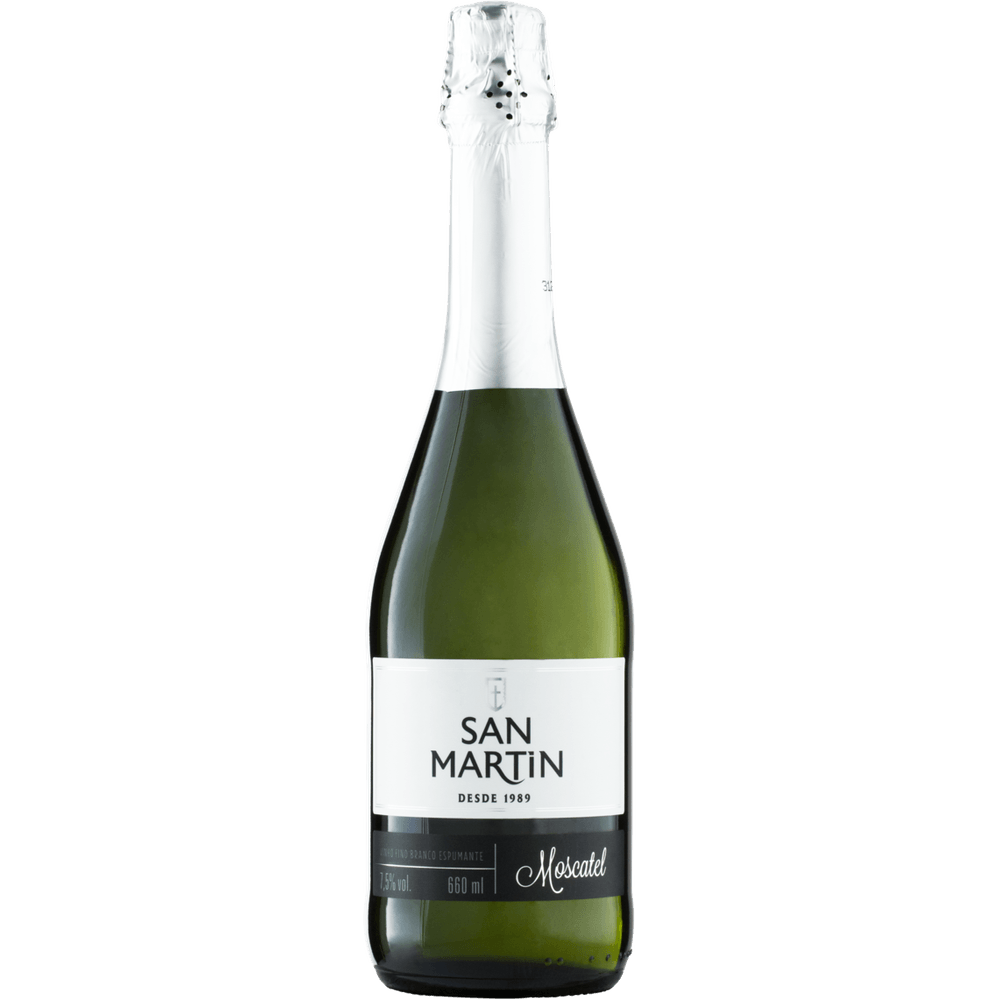 ESPUMANTE SAN MARTIN 660ML MOSCATEL - supermercadosimperatriz