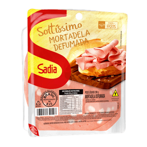 MORTADELASADIA200GRDEFUMADASOLTISSIMA MORTADELASADIA200GRDEFUMADASOLTISSIMA