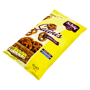 MINIPRETZELDRSCHAR60GRSALINISSEM-GLUTEN MINIPRETZELDRSCHAR60GRSALINISSEM-GLUTEN