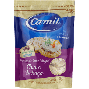 BISCARROZCAMIL150GRINTEGRALC-CHIA-LINHACA BISCARROZCAMIL150GRINTEGRALC-CHIA-LINHACA