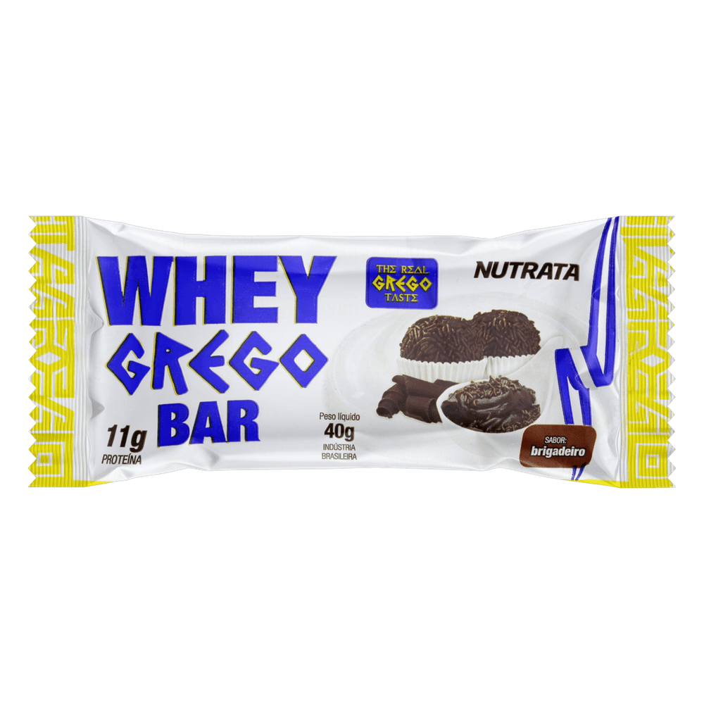 Barra Nutrata 40g Whey Grego Brigadeiro Supermercadosimperatriz 3015