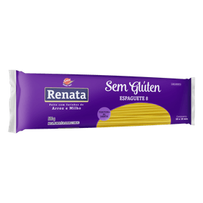 MACARRAORENATA500GMILHO-ARROZS-GLUTESPAGUET MACARRAORENATA500GMILHO-ARROZS-GLUTESPAGUET