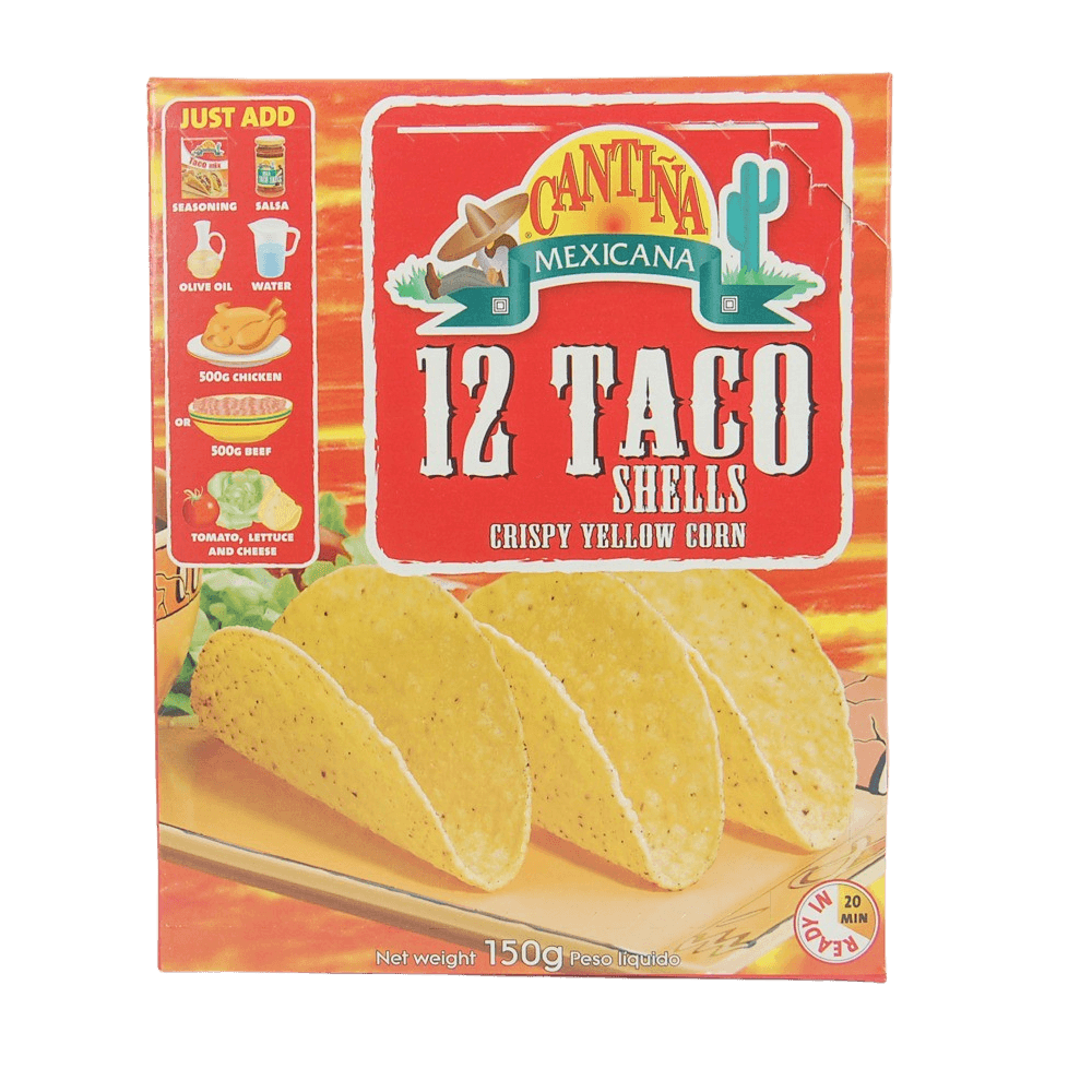 TACO SHELLS 150GR supermercadosimperatriz