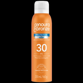 PROT CENOURA BRONZE 200ML SOLAR FPS30 AERO PROT CENOURA BRONZE 200ML SOLAR FPS30 AERO