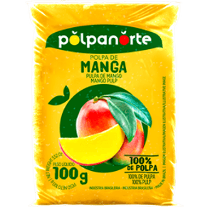 POLPA DE MANGA POLPANORTE 100G POLPA DE MANGA POLPANORTE 100G