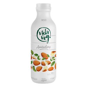 BEBIDA FRESCA DE AMENDOAS VIDA VEG 700GR BEBIDA FRESCA DE AMENDOAS VIDA VEG 700GR