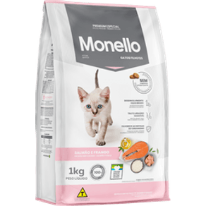 RAÇÃO PARA GATOS FILHOTES MONELLO 1KG RAÇÃO PARA GATOS FILHOTES MONELLO 1KG