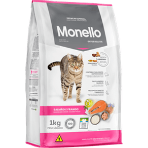 RAÇÃO PARA GATOS ADULTOS MONELLO 1KG RAÇÃO PARA GATOS ADULTOS MONELLO 1KG