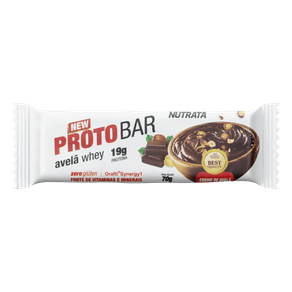PROTOBAR NUTRATA 70G WHEY AVELÃ PROTOBAR NUTRATA 70G WHEY AVELÃ