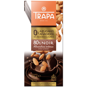 CHOCOLATE TRAPA INTENSO 175GR 80PC AMEND ZERO