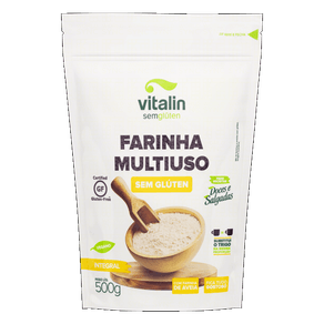 MISTURA FARINHAS VITALIN 500G MULTIUSO INTEGRAL MISTURA FARINHAS VITALIN 500G MULTIUSO INTEGRAL