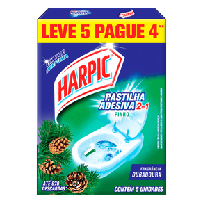 AROMATIZADOR SANITÁRIO EM PASTILHA PINHO HARPIC AROMATIZADOR SANITÁRIO EM PASTILHA PINHO HARPIC