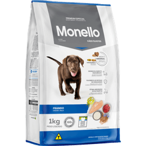 RAÇÃO PARA CÃES FILHOTES MONELLO 1KG RAÇÃO PARA CÃES FILHOTES MONELLO 1KG