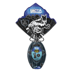 OVO DE PÁSCOA LACTA 166G BATMAN