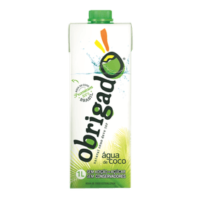 ÁGUA DE COCO INTEGRAL OBRIGADO 1L ÁGUA DE COCO INTEGRAL OBRIGADO 1L