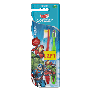 ESCOVA DENTAL CONDICIONADOROR LV2PG1 AVENGERS ESCOVA DENTAL CONDICIONADOROR LV2PG1 AVENGERS