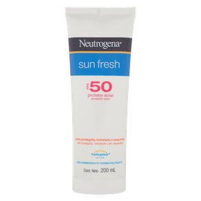PROTETOR SOLAR CORPO SUN FRESH NEUTROGENA FPS50 200ML PROTETOR SOLAR CORPO SUN FRESH NEUTROGENA FPS50 200ML