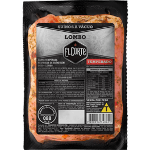 LOMBO SUINO EL CORTE TEMPERADO RESF PREÇO POR KG LOMBO SUINO EL CORTE TEMPERADO RESF PREÇO POR KG