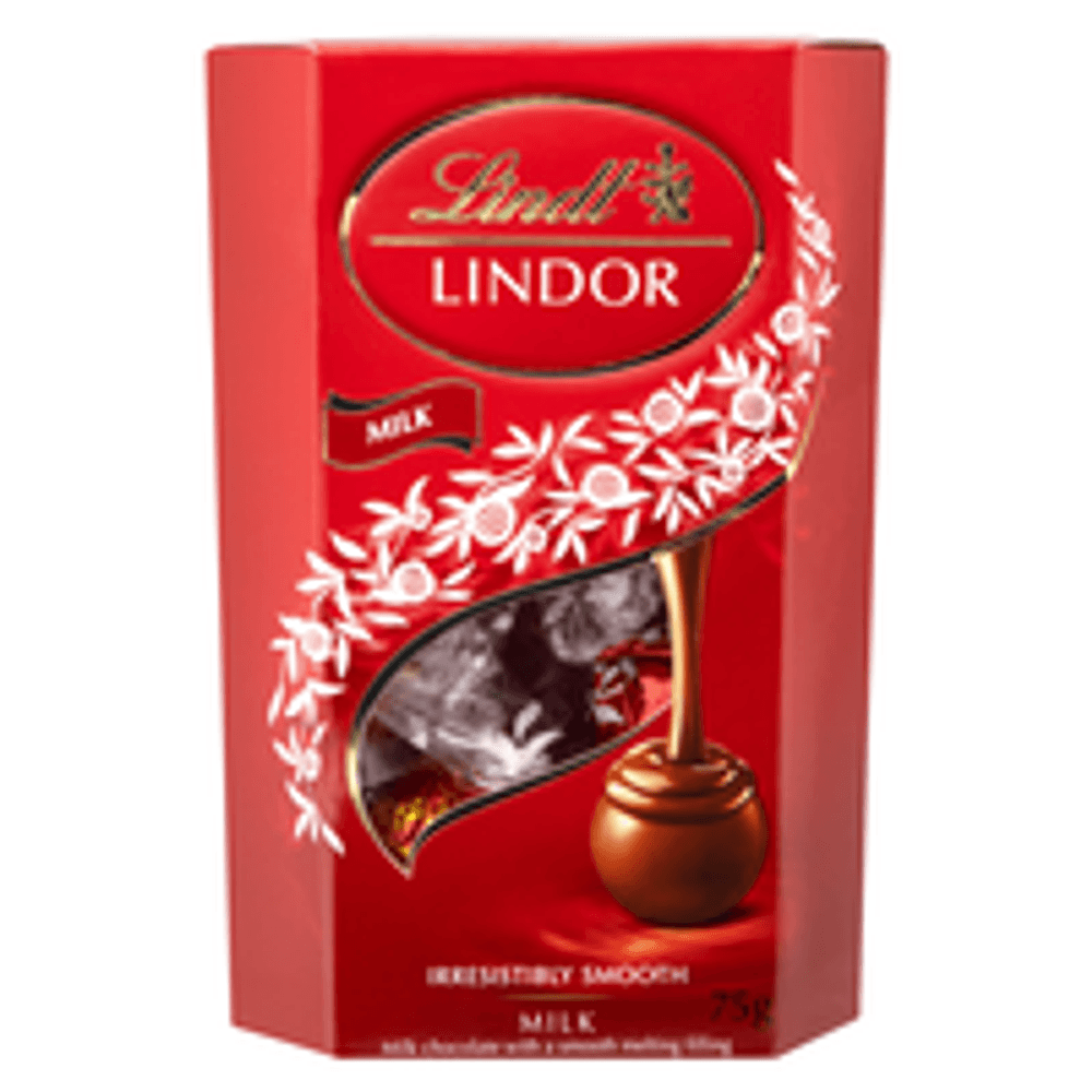 Bombom Lindt 75g Lindor Ao Leite Supermercadosimperatriz 6838