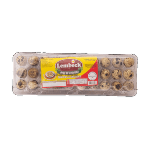 OVO CODORNA LEMBECK COM 30 UNIDADES OVO CODORNA LEMBECK COM 30 UNIDADES