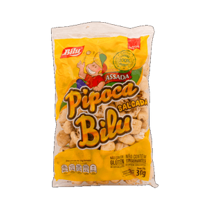 PIPOCA BILU 25GR SALGADA PIPOCA BILU 25GR SALGADA
