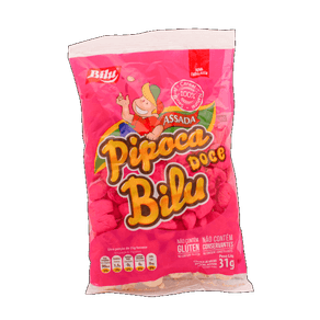 PIPOCA BILU 25GR DOCE PIPOCA BILU 25GR DOCE