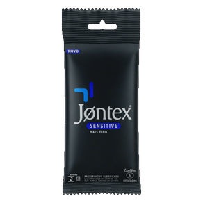 PRESERVATIVO JONTEX C/6 SENSITIVE MAIS FINO PRESERVATIVO JONTEX C/6 SENSITIVE MAIS FINO