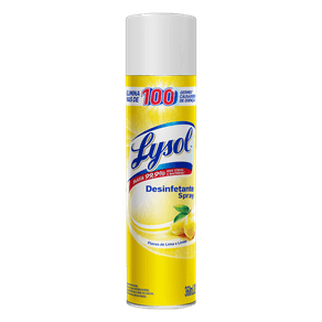 Desinfetante Uso Geral Spray Flores de Lima e Limão Lysol Frasco 360ml