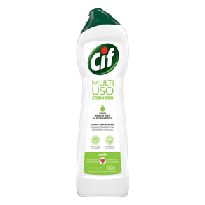 LIMPADOR CREMOSO MULTIUSO LIMÃO CIF 450ML