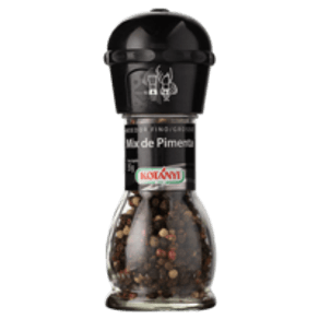 TEMPERO MIX DE PIMENTA COM MOEDOR VIDRO KOTANYI 35G