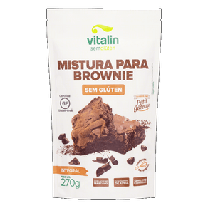 MISTURA DE BOLO VITALIN 270G INTEG S/GLU BROW PETIT GATE