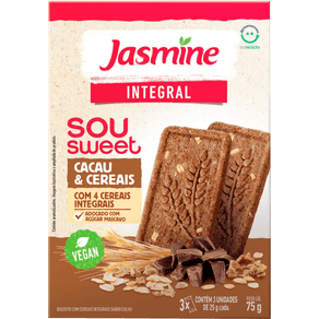 BISCOITO-JASMINE-75G-INTEGRAL-CACAU-CEREAIS BISCOITO-JASMINE-75G-INTEGRAL-CACAU-CEREAIS