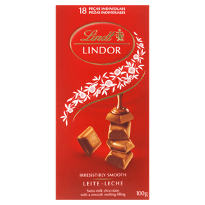 CHOCOLATE-LINDT-100GR-MILK-LINDOR CHOCOLATE-LINDT-100GR-MILK-LINDOR