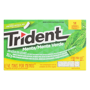 CHICLETE-TRIDENT-252GR-MENTA-189546 CHICLETE-TRIDENT-252GR-MENTA-189546