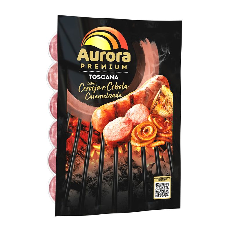 LINGUICA TOSCANA AURORA 500G - supermercadosimperatriz