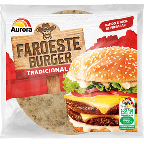 HAMBURGUER-AURORA-FAROESTE-BURGUER HAMBURGUER-AURORA-FAROESTE-BURGUER